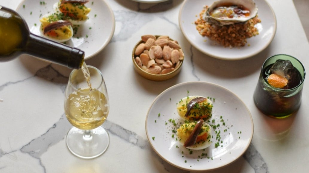 Wine pouring at chater's private room